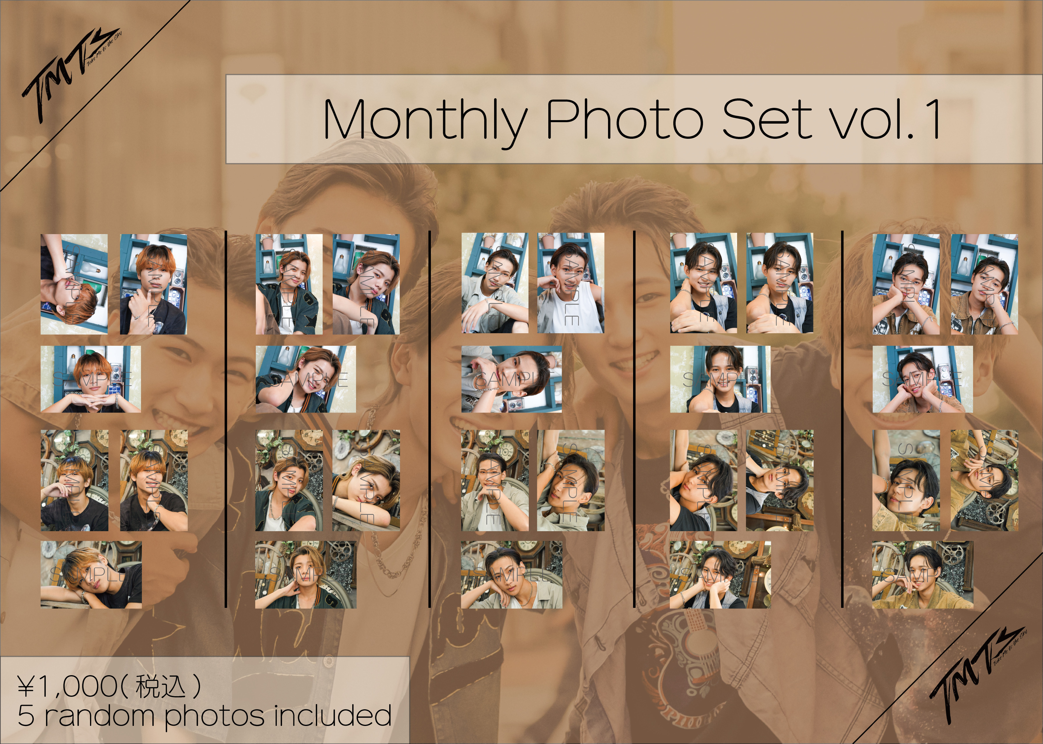 【TMTS】Monthly Photo Set vol.1